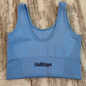 Sky Blue Sports Bra for Women